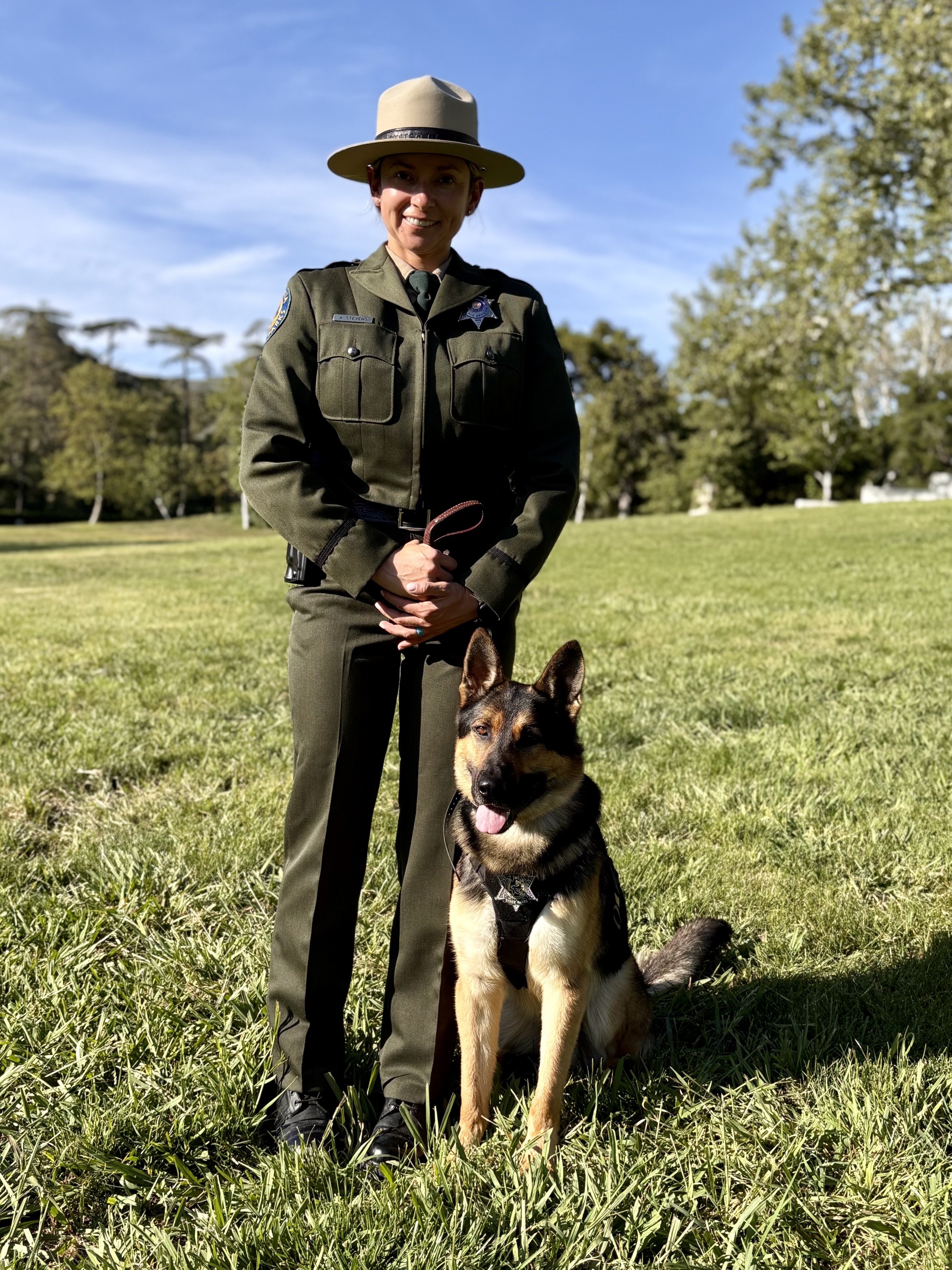 K9 and Handler Stevens